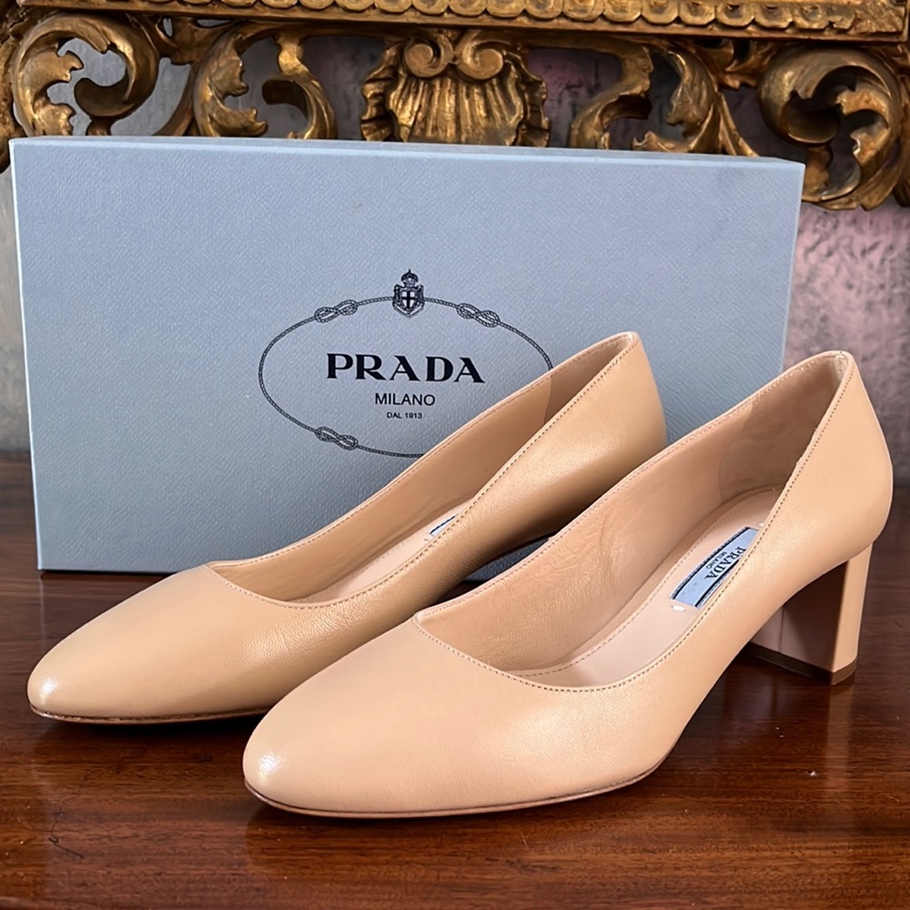 Prada Nude Heel NWT